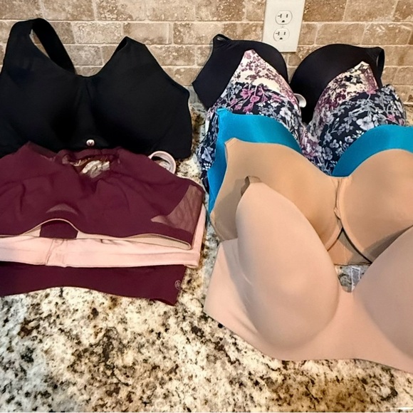 Bundle/Lot 10 Bras Lane Bryant Honeylove Cacique SKIMS Victoria Secret 42DD 2X - Picture 2 of 3